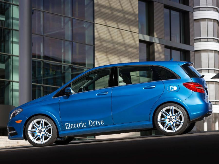  Mercedes-Benz B-Class Electric Drive 2014 года  (US) (фото 54 из 59)